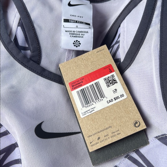 Nike Dri-Fit Sportswear Top NWT L - Picture 3 of 5